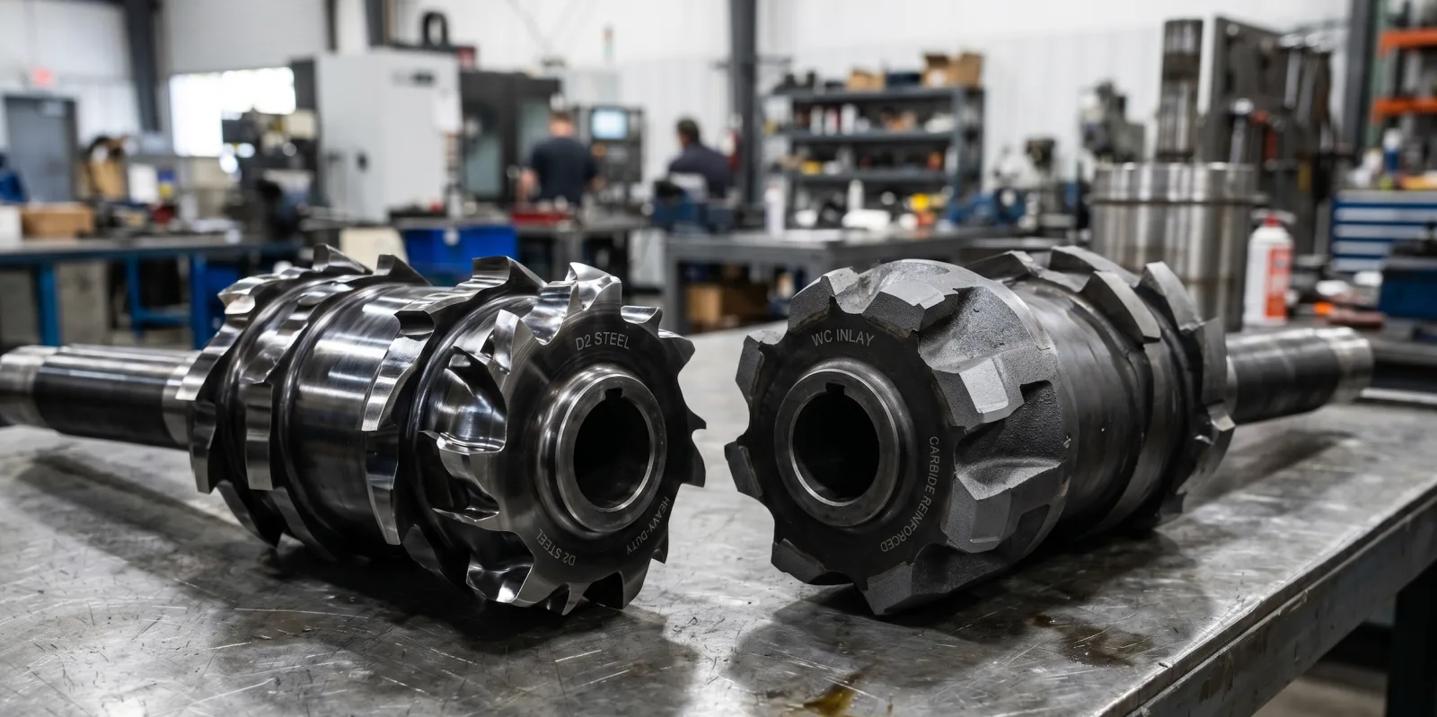 D2 vs Tungsten Carbide Blades